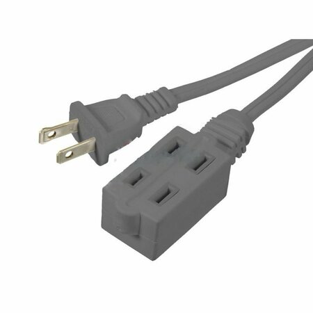 AMERICAN IMAGINATIONS 177.17 in.Grey Plastic Indoor Triple Outlet AI-37244